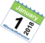 Blended Retire Calendar - January First 2018