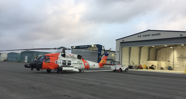 Coast Guard Air Station Kodiak MH-60 Jayhawk helicopter