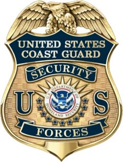 Coast Guard Security Forces Badge Coast Guard Security Forces Badge
